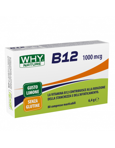 Why Nature - B12 1000 gusto limone 80...