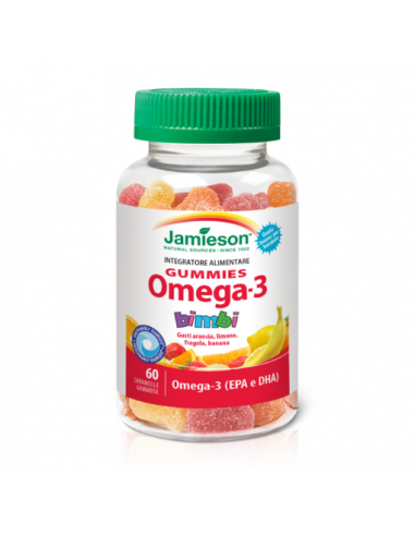 Jamieson - Omega 3 Gummies  90 caramelle