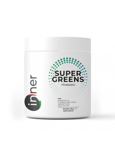 Inner - Super Greens + Probiotici 200 g