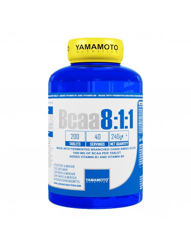 Yamamoto Nutrition - Bcaa 8:1:1 200 cpr