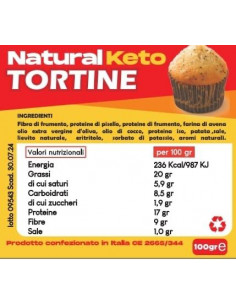 OFood - Tortine natural...