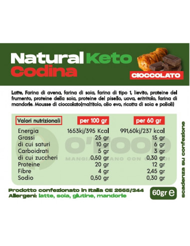 OFood - Codina natural keto gusto...