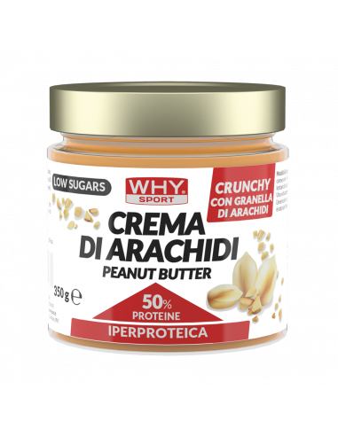 Why Sport - Crema di arachidi crunchy...