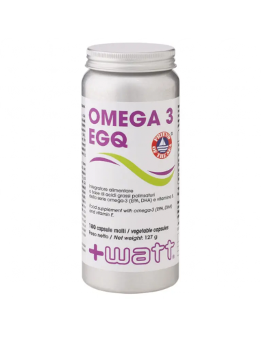 +Watt - Omega 3 EGQ 180 cps