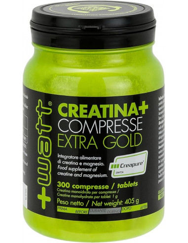 +Watt - Creatina+  Qualità ExtraGold...