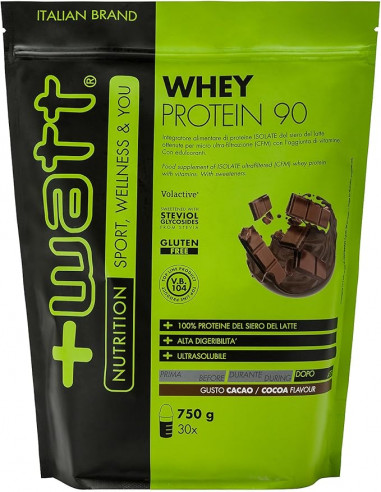 +Watt - Whey Protein 90  750 g