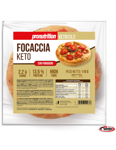 ProNutrition - Focaccia Keto Pomodoro...