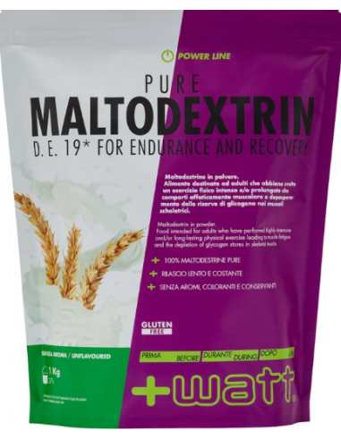 +Watt - Pure Maltodextrin D.E. 19   1 kg