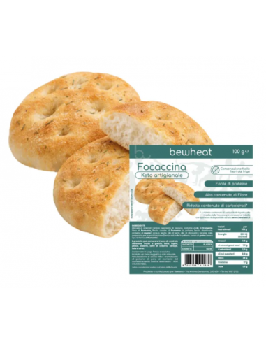 Bewheat - Mini Focaccina Keto...