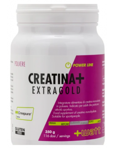 +Watt - Creatina + Extragold...