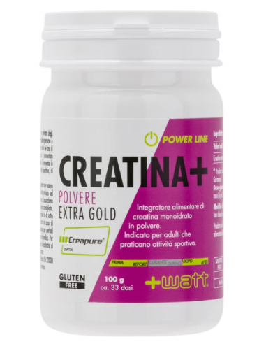 +Watt - Creatina + Qualità ExtraGold...